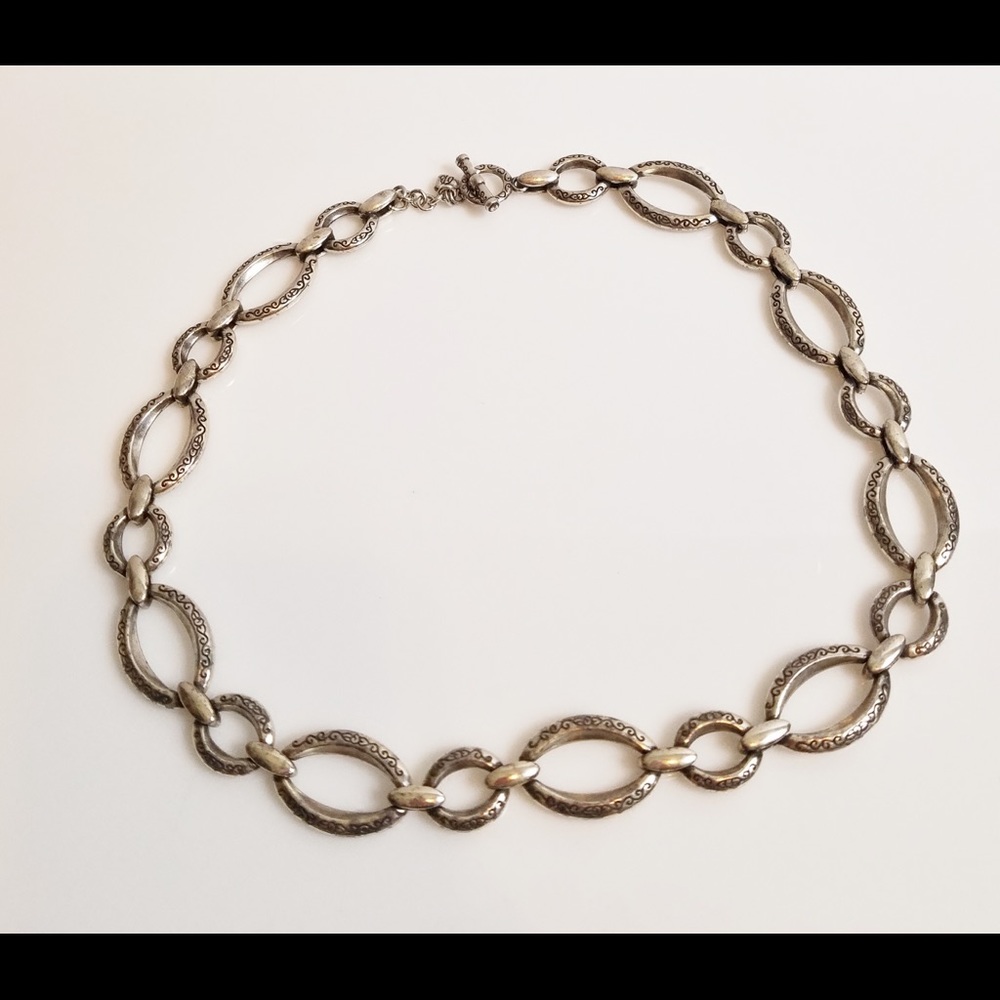 Brighton Scroll Chunky Link Necklace